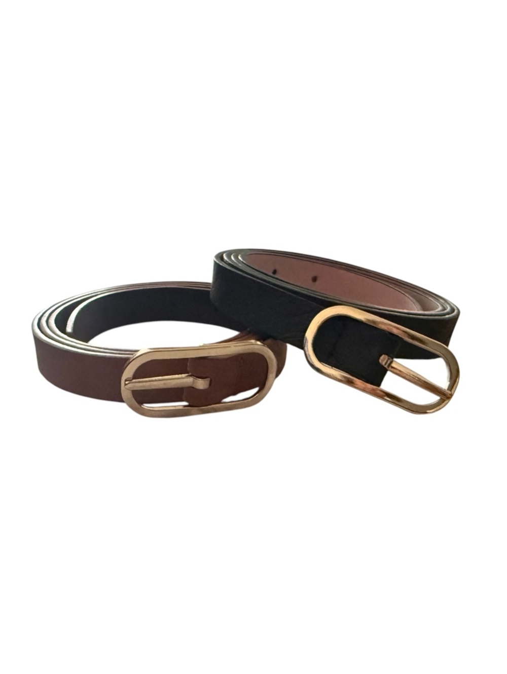 NWOT Set of Black & Brown Torrid Belts 1X